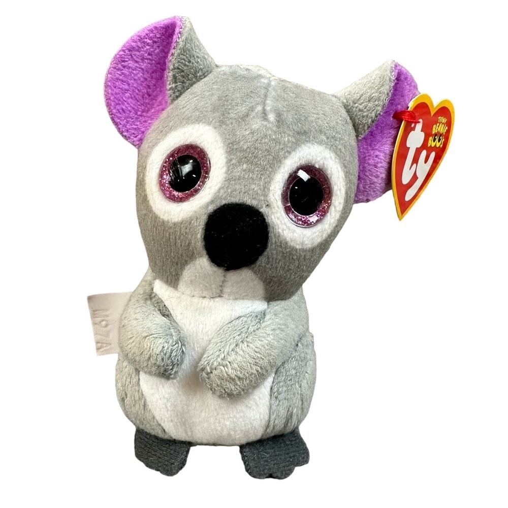 Ty Kookoo the Koala Teenie Beanie Boos Babies Gray Tiny Mini NWT